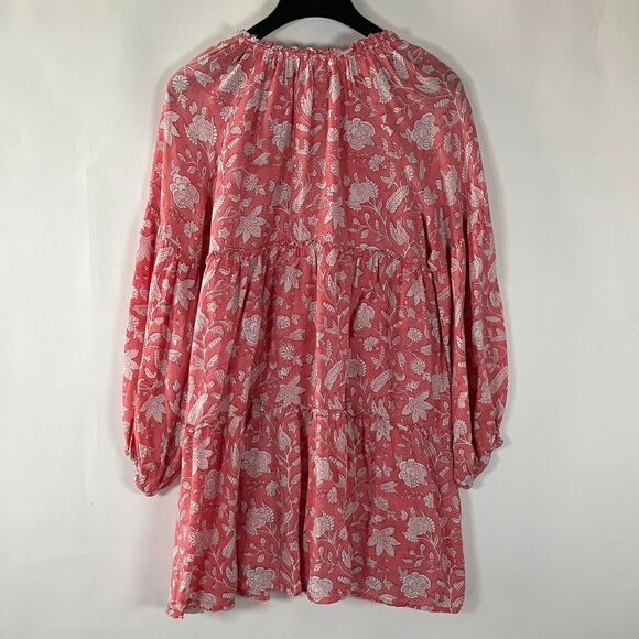 Alternate Daughters Of India Kyra Mini Dress‎ Medium Boho Hippie Flowy Earthy - Picture 5 of 7